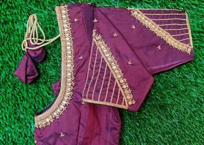 Aari Embroidery Blouse Designer in Nagapattinam