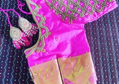 Aari Embroidery Blouse Designer in Nagapattinam